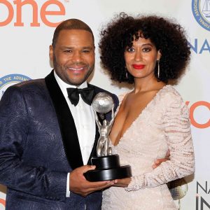 The 46th NAACP Image Awards - Press Room Featuring: Anthony Anderson, Tracee Ellis Ross Where: Pasadena, California, United States When: 06 Feb 2015 Credit: FayesVision/WENN.com