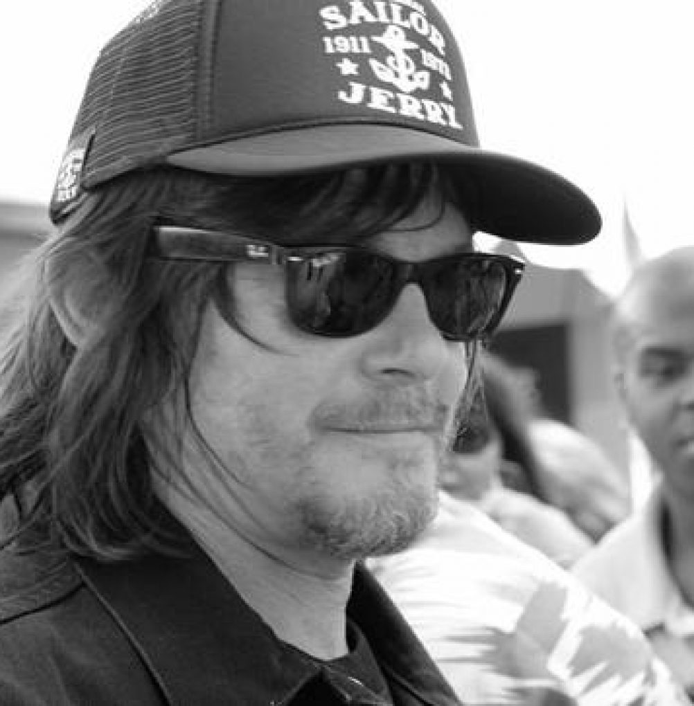 Norman Reedus Toasts The Troops