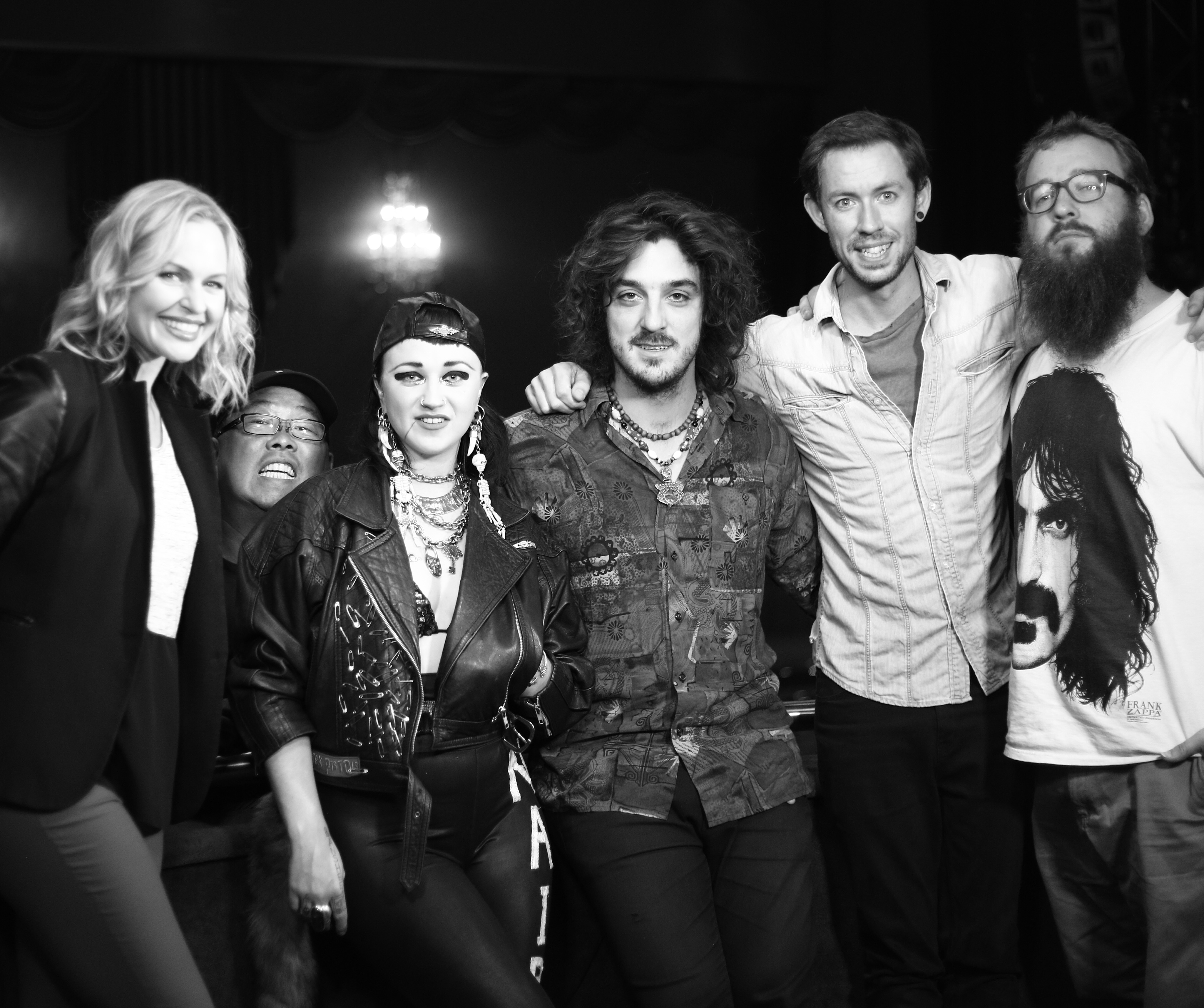 With GRAMMY-nominated Hiatus Kaiyote for CBS Music Minute and photo bomb by our DP Glenn Shimada