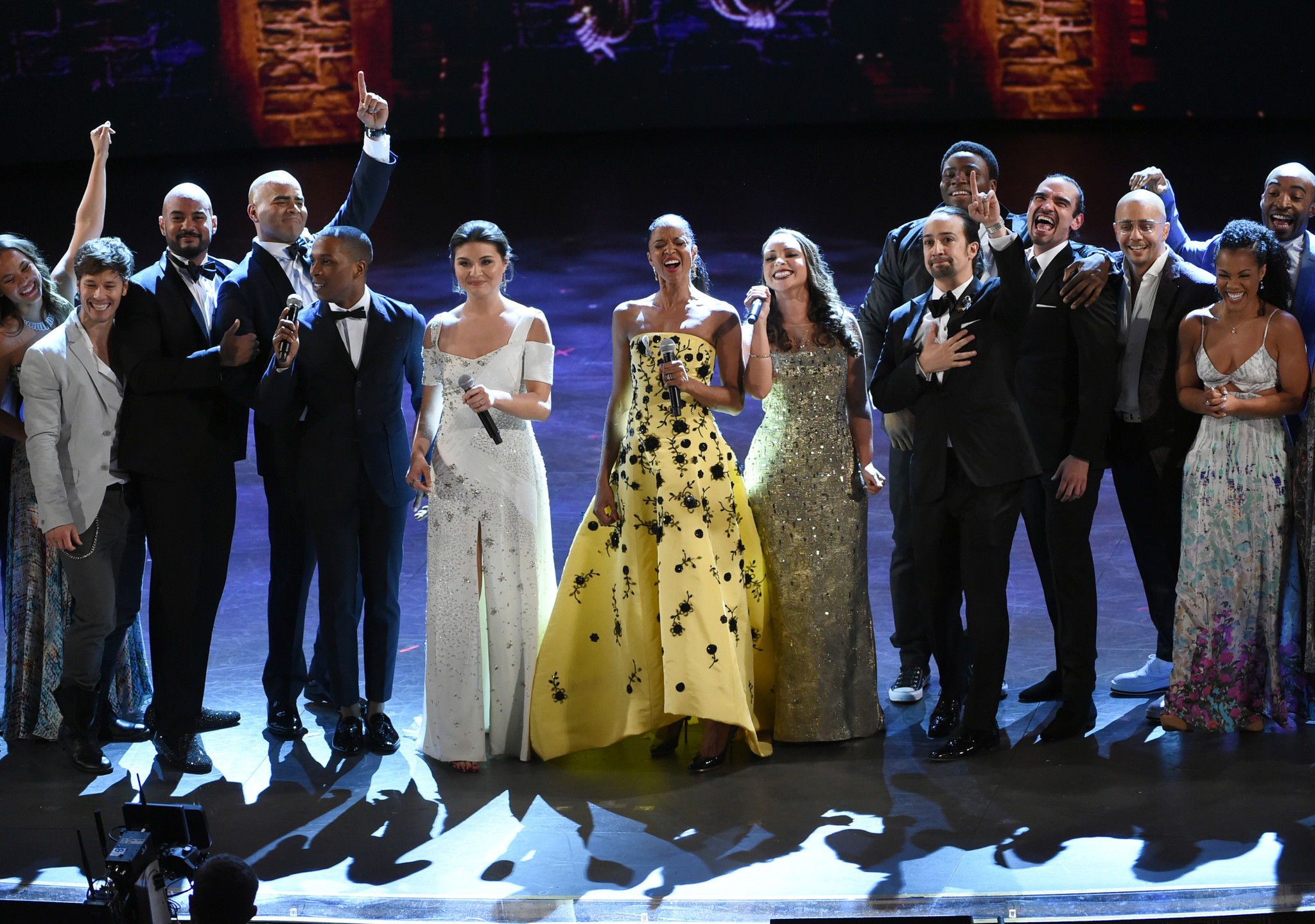 Ton Award FInale with "Hamilton" Cast