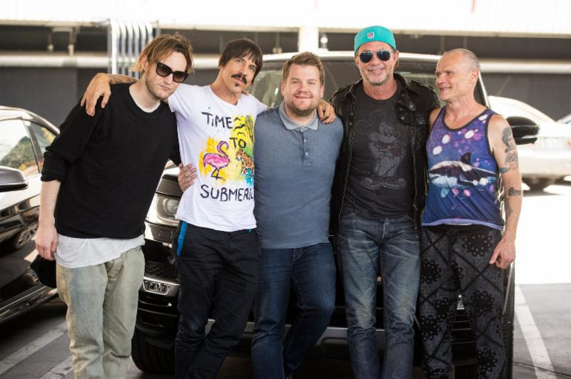 Red Hot Chili Peppers with James Corden