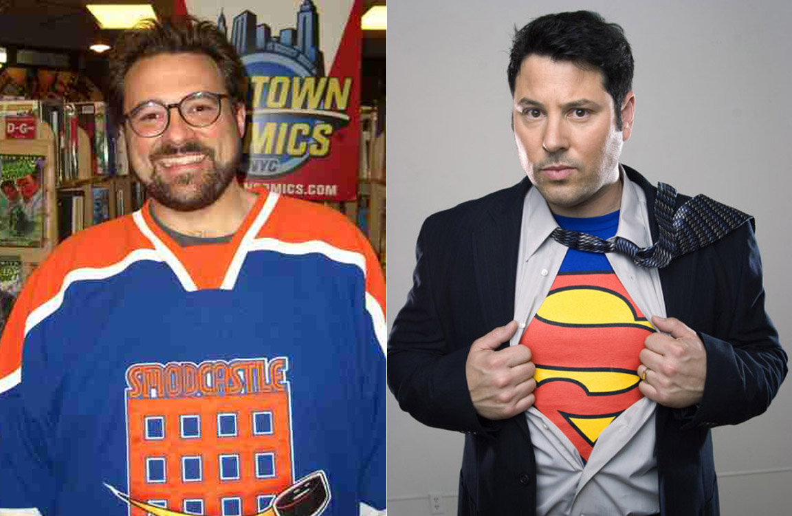Kevin Smith & Greg Grunberg (Grunberg Photo by Dove Shore/Contour by Getty Images)