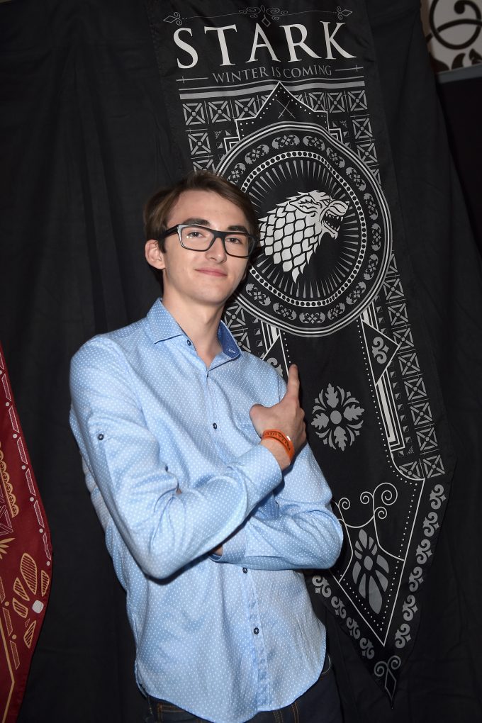 Actor Isaac Hempstead Wright.”Game Of Thrones” Live Concert Experience Announcement Event
