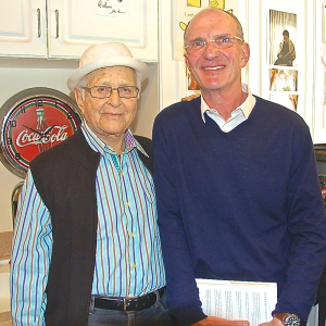 Norman Lear and Phil Doran (Photo by Sheryl Aronson)