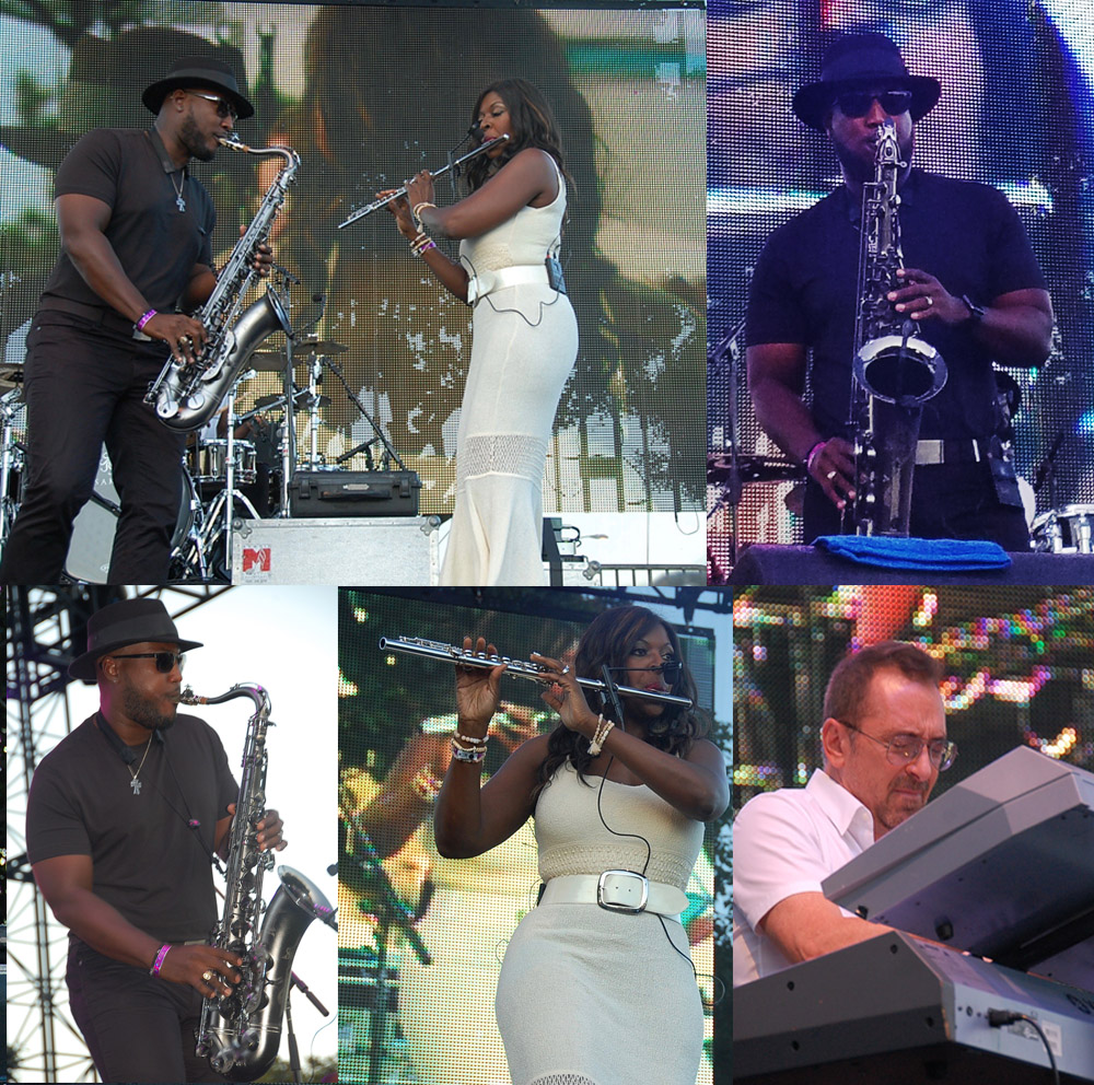 Saxophonist, Elan Trotman featuring Althea Rene on flute and Brian Simpson on keyboards