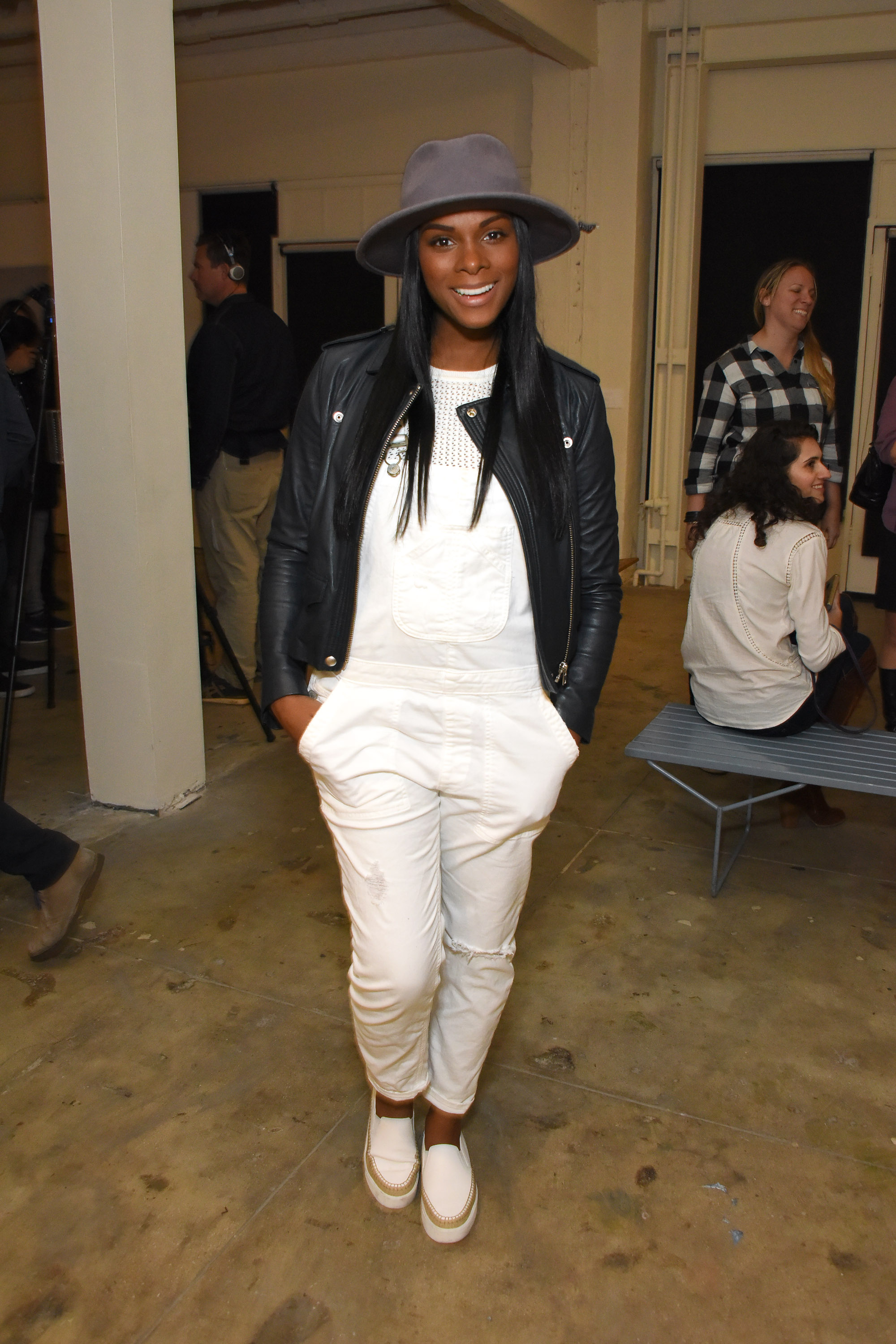 Tika Sumpter attends the John Legend performance at The Underground Museum for Belvedere DARKNESS AND LIGHT listening event on November 16, 2016 in Los Angeles, California.  