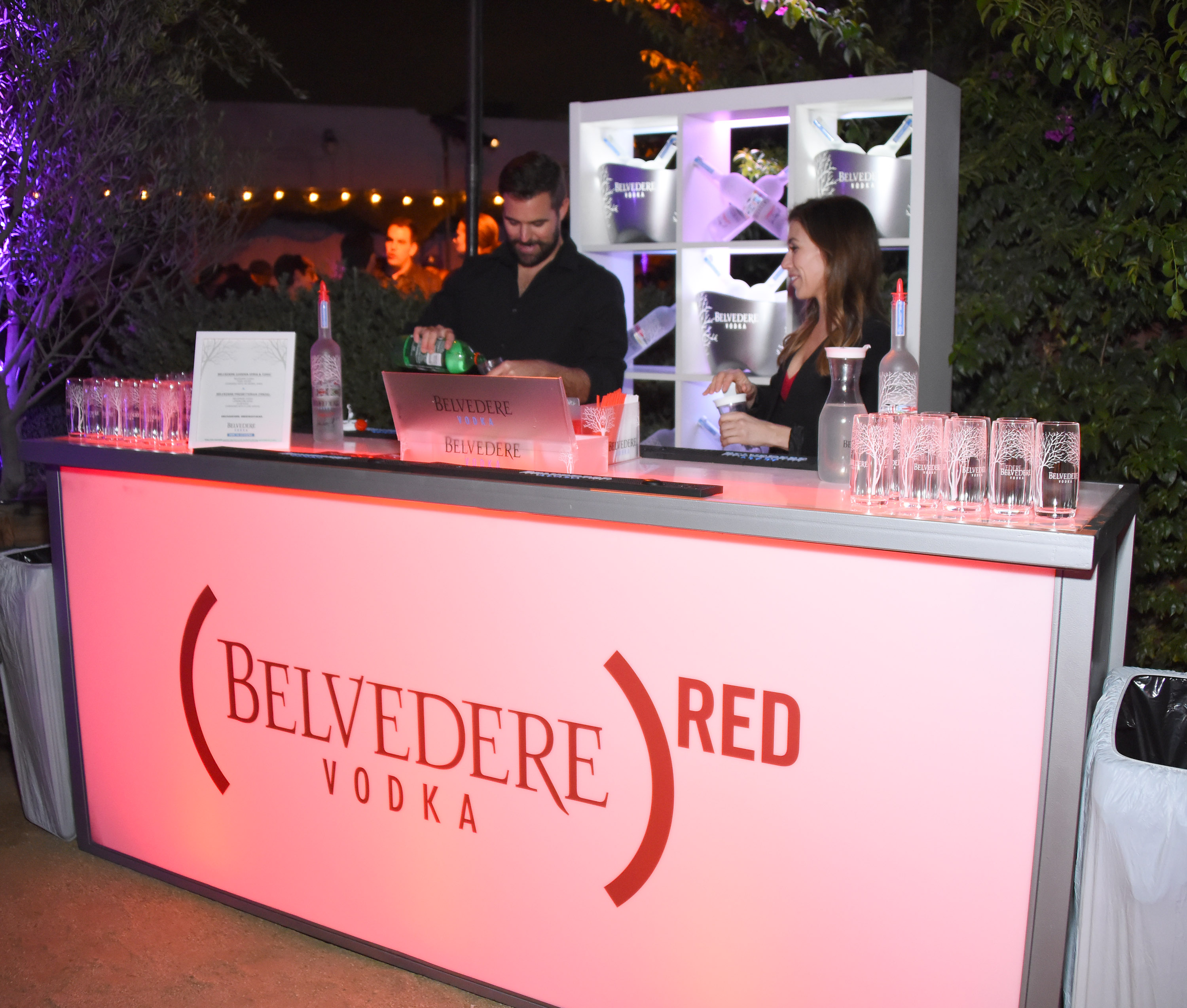 Belvedere Vodka at the John Legend performance at The Underground Museum for Belvedere DARKNESS AND LIGHT listening event on November 16, 2016 in Los Angeles, California.  
