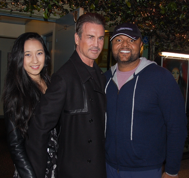 Producer Lin Liew, Actor Gary Stretch and Composer Damon Elliott 