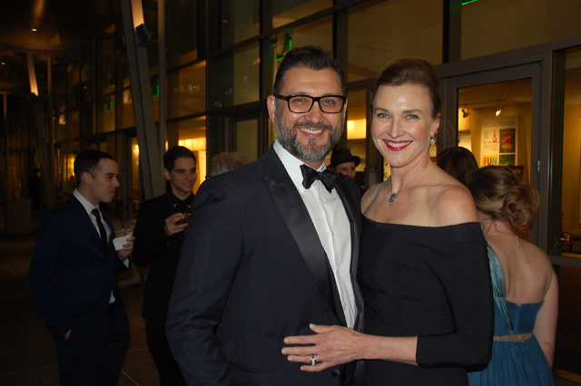  John Farmanesh-Bocca and Brenda Strong