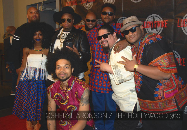 Brandon Brown Collective on the Red carpet