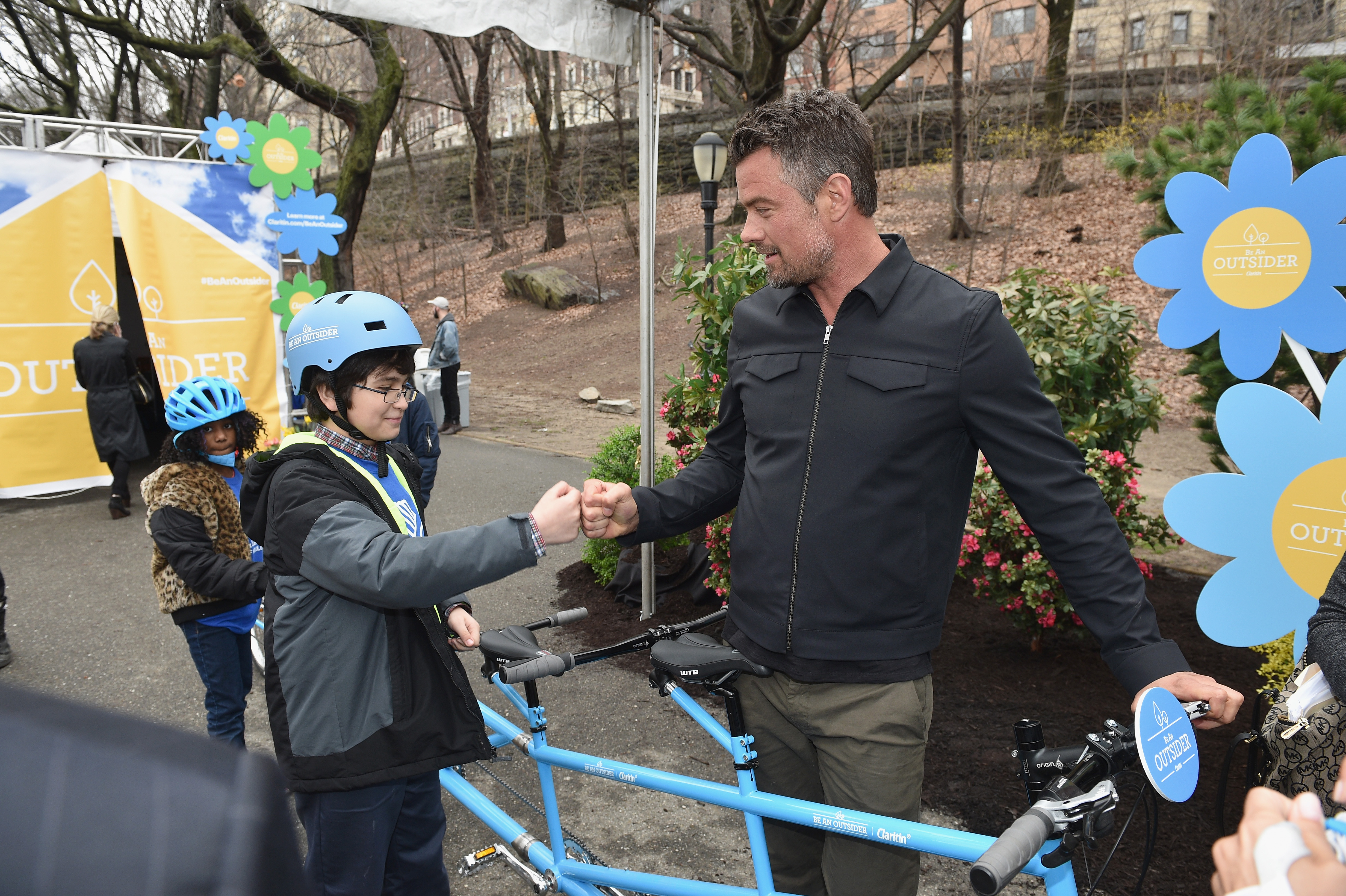 NEW YORK, NY - APRIL 04: Josh Duhamel Partners with Claritin® and Boys and Girls Clubs of America to Launch the Be An Outsider Campaign on April 4, 2017 in New York City. (Photo by Bryan Bedder/Getty Images for Claritin)