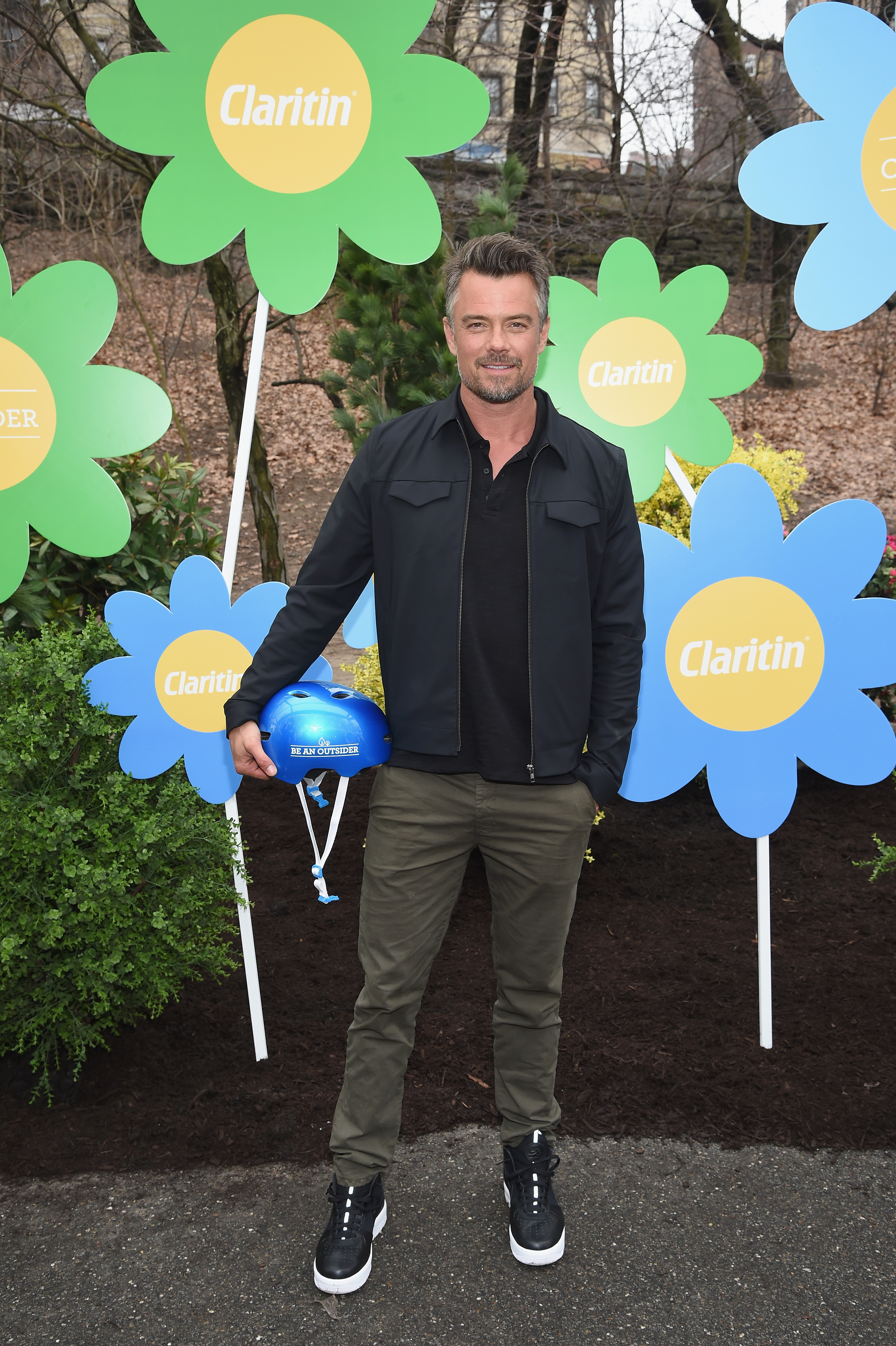 NEW YORK, NY - APRIL 04: Josh Duhamel Partners with Claritin® and Boys and Girls Clubs of America to Launch the Be An Outsider Campaign on April 4, 2017 in New York City. (Photo by Dimitrios Kambouris/Getty Images for Claritin)