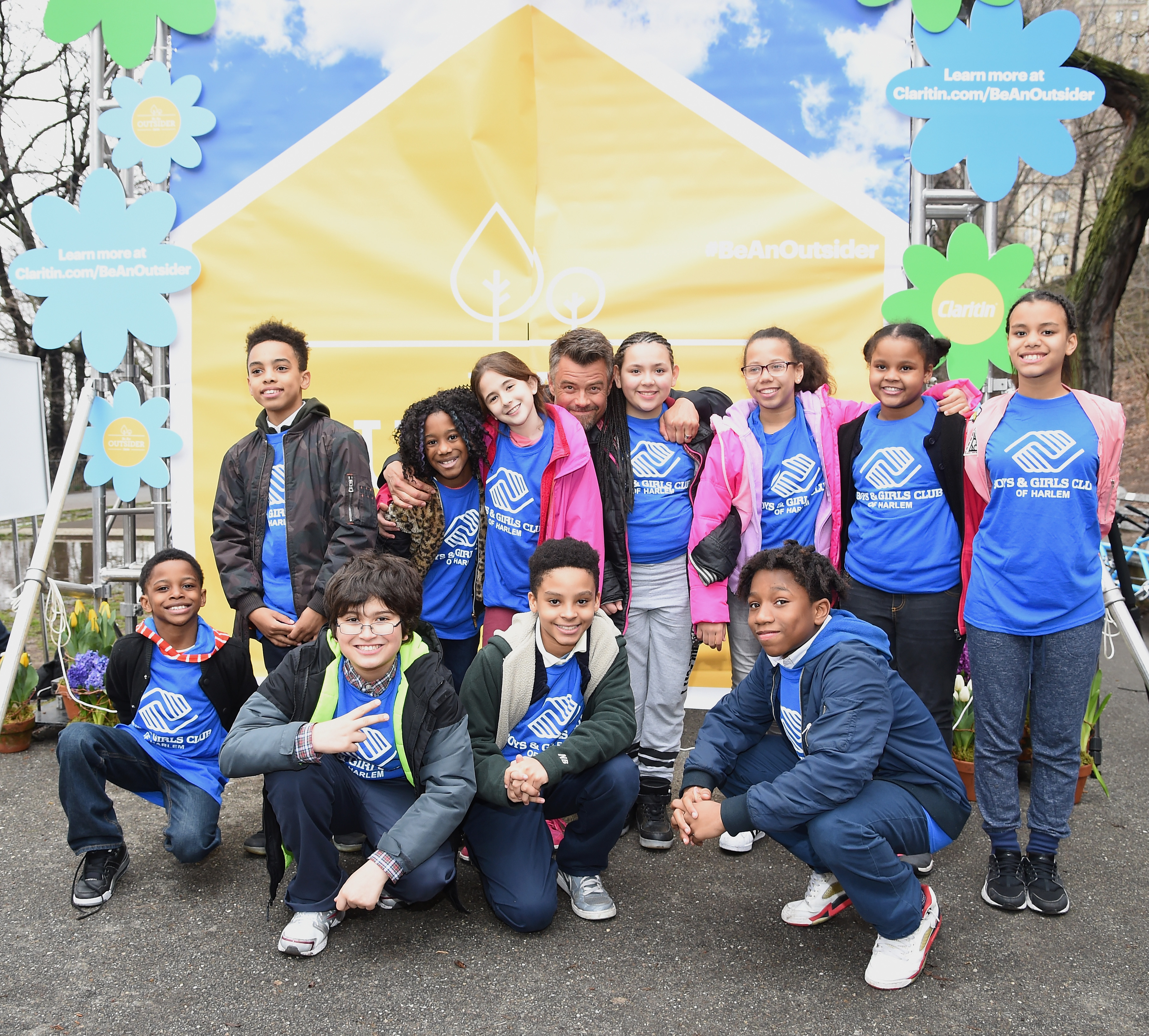 NEW YORK, NY - APRIL 04: Josh Duhamel Partners with Claritin® and Boys and Girls Clubs of America to Launch the Be An Outsider Campaign on April 4, 2017 in New York City. (Photo by Dimitrios Kambouris/Getty Images for Claritin)