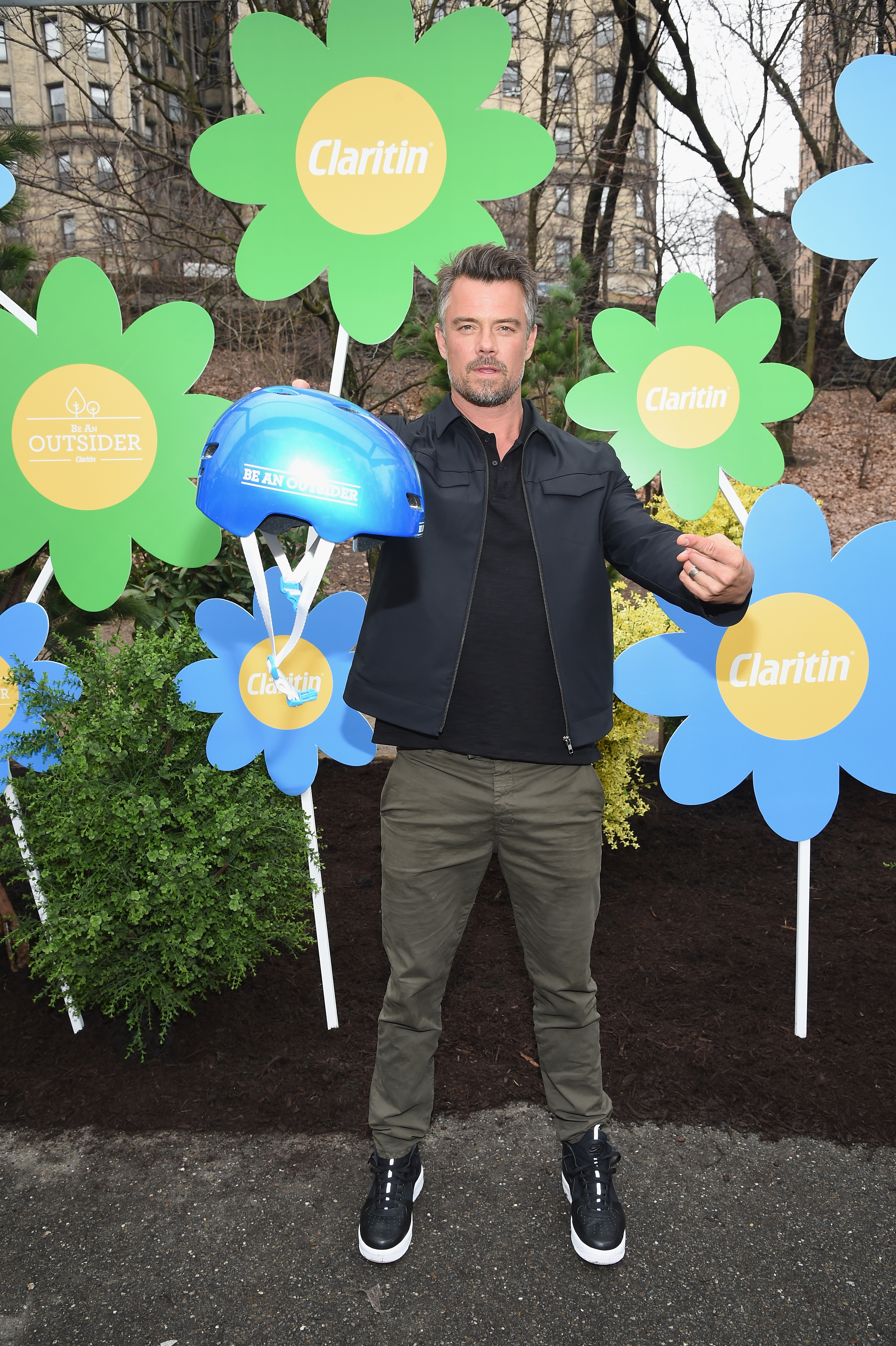 NEW YORK, NY - APRIL 04: Josh Duhamel Partners with Claritin® and Boys and Girls Clubs of America to Launch the Be An Outsider Campaign on April 4, 2017 in New York City. (Photo by Dimitrios Kambouris/Getty Images for Claritin)