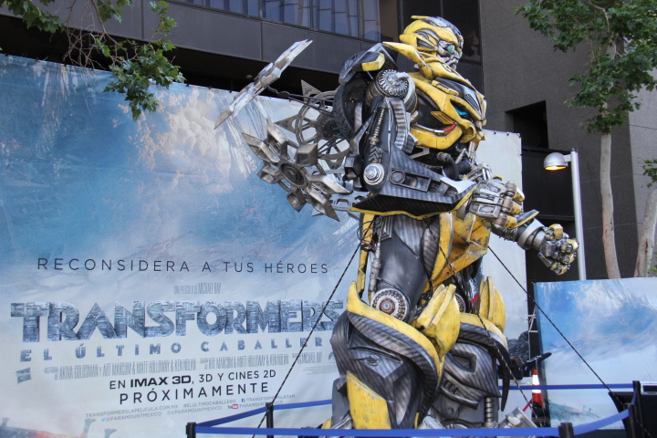Viacom's Paramount Pictures' promotes Transformers 5 (Photo by: Fredwill Hernandez/The Hollywood 360) 