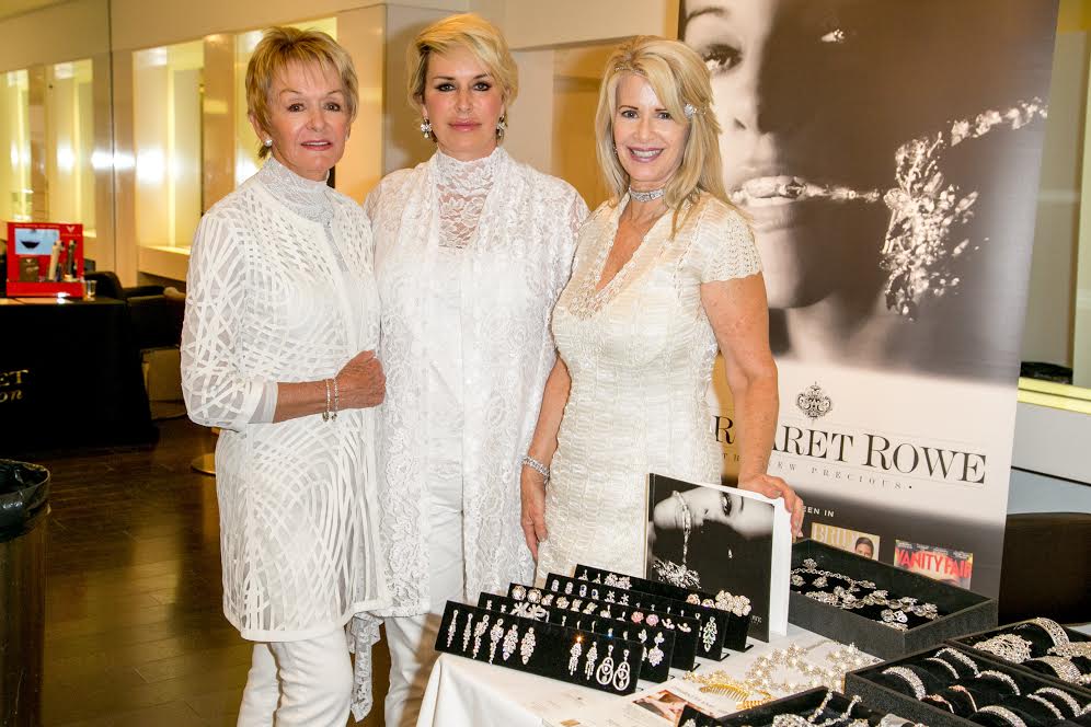 Marie & Kelly Gray with Margaret Rowe, Margaret Rowe Couture jeweler