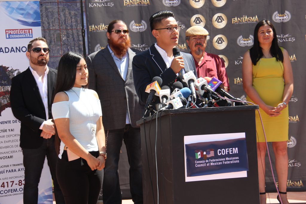 COFEM Scholarship recipient Ricardo Beltran, a DACA student opens up (Photo by: Fredwill Hernandez/The Hollywood 360) 