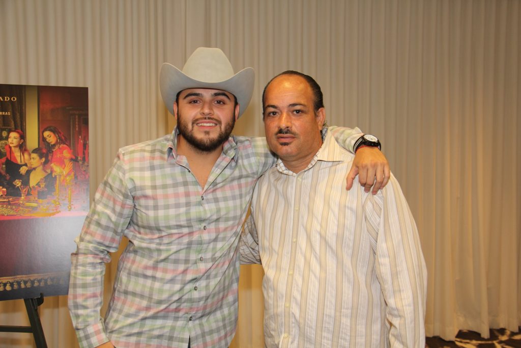 Gerardo Ortiz with The Hollywood 360's [360 Latin -Editor] Fredwill