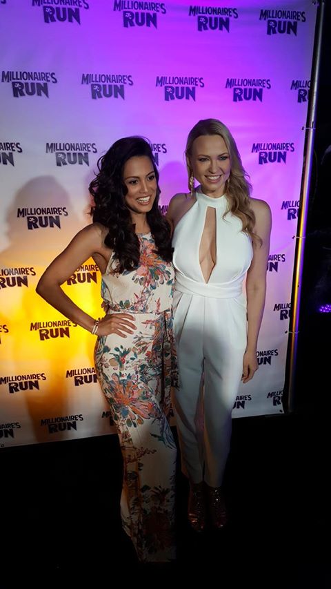 IRINA VORONINA and Raquel Pomplun (Photo : Millionaire's Run)