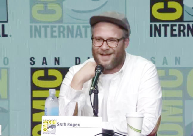 Seth Rogan at San Diego Comic Con 2017 "AMC "Preacher" Panel
