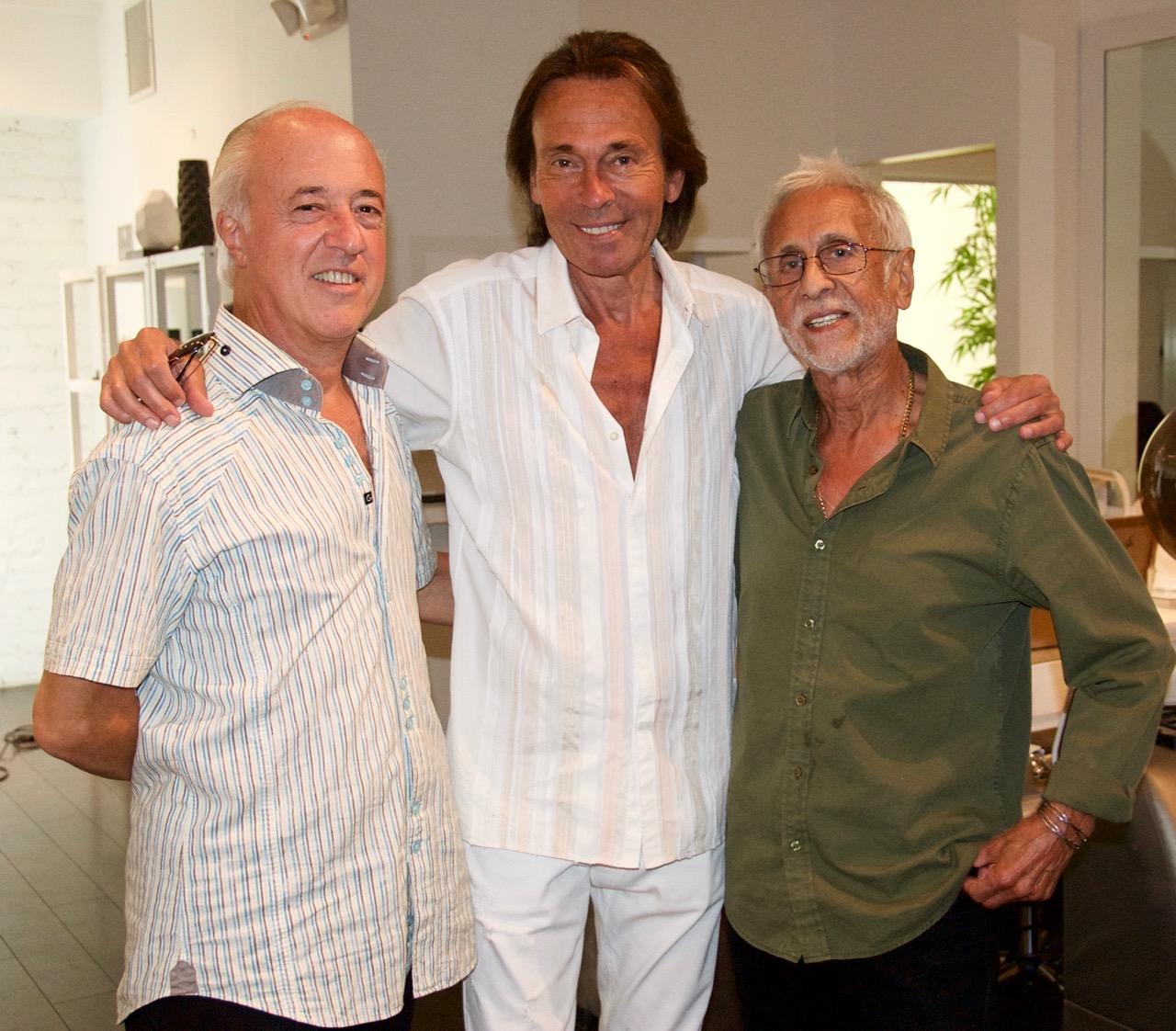 Peter Ciotti, Cristophe, and Antonio Garcia