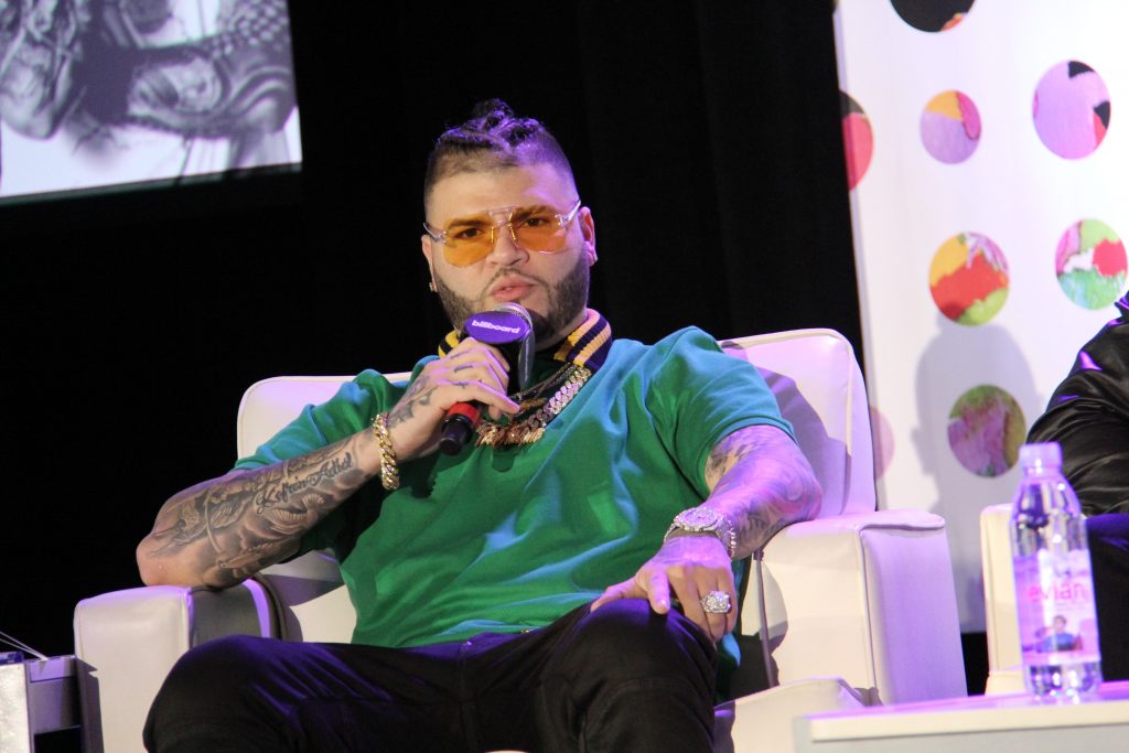 Farruko during The Latin Trap Session (Photo by: Fredwill Hernndez/The Hollywood 360)