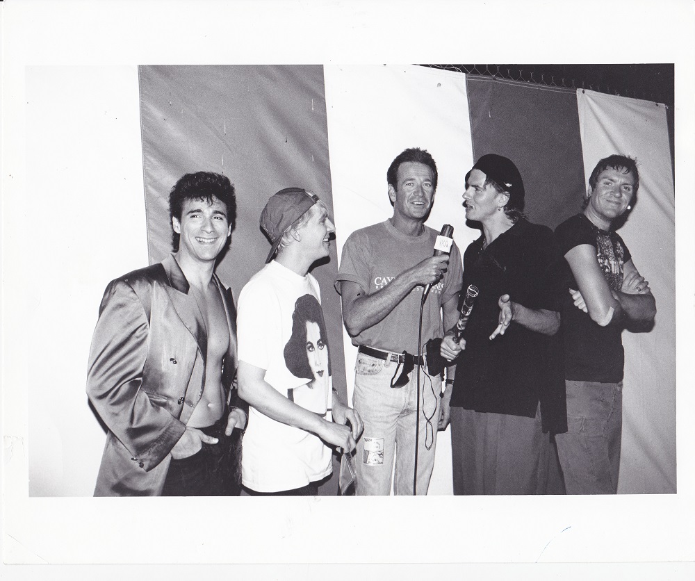 Backstage with Duran Duran