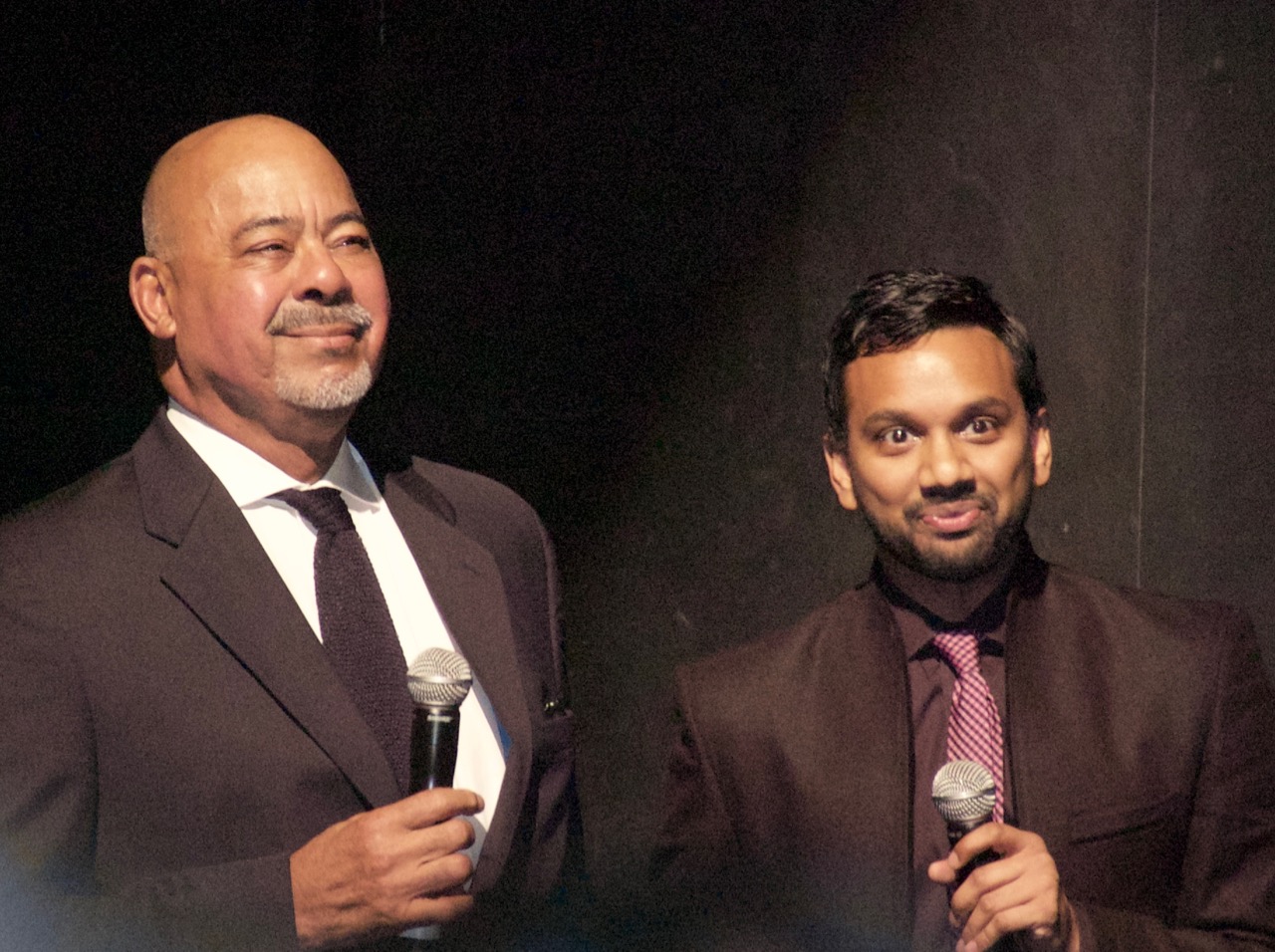 Ben Guillory ( Artistic Director of The Robey Theatre) and Snehal Desai (Artistic Director of East West Players) - Photo Credit: Sheryl Aronson