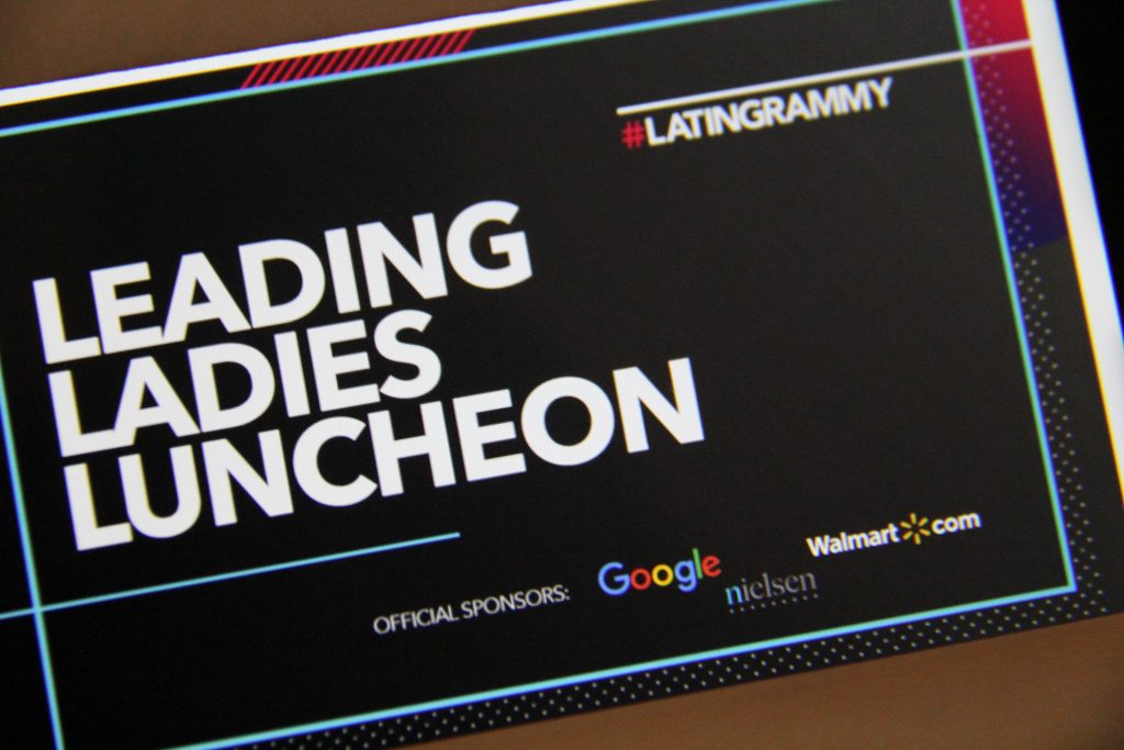 18th Annual Latin Grammy's Inaugural Leading Ladies Luncheon logo(Photo by: Fredwill Hernandez/The Hollywood 360)