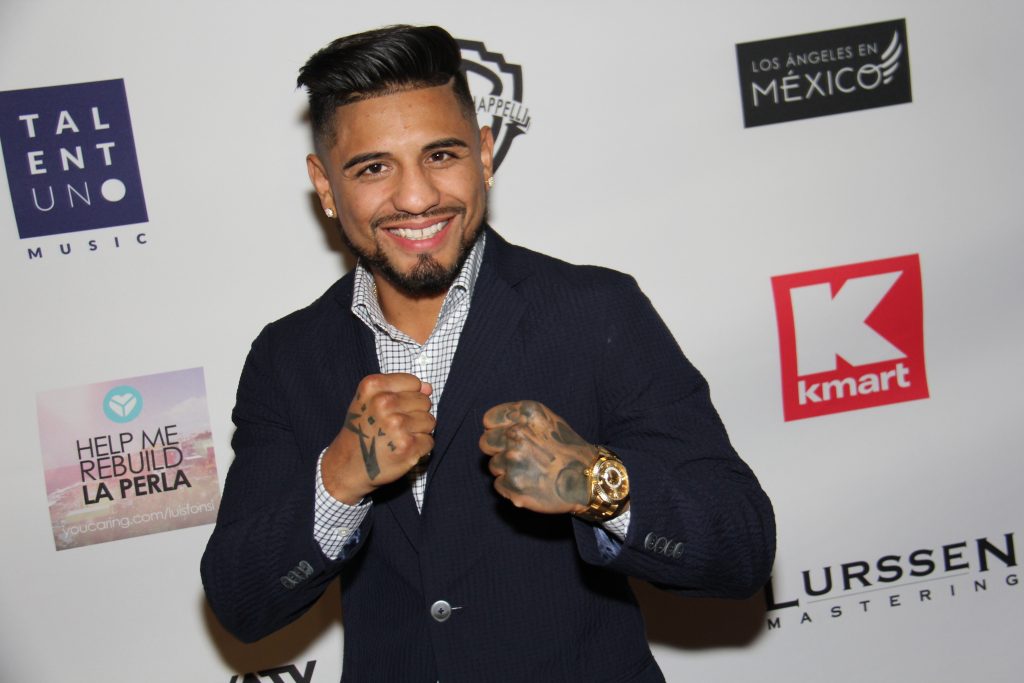 Mexican-Aerican professional boxer and WBA Featherweight holder Abner Mares (Photo by: Fredwill Hernandez/The Hollywood 360)