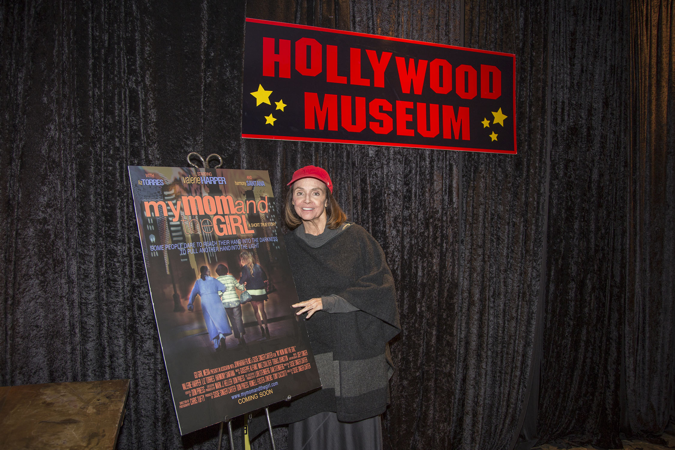 Valerie Harper with My Mother and the Girl poster