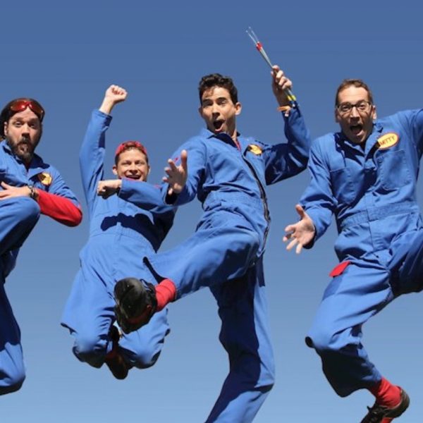 The Imagination Movers are flying high - Photo courtesy of band