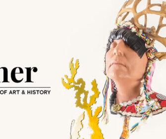 Artist Gina Herrera at MOAH