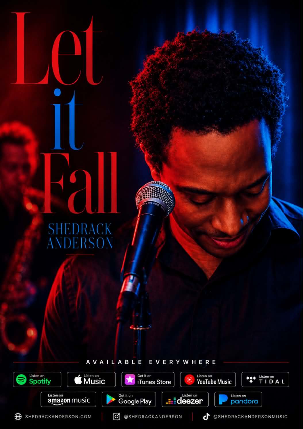 Shedrack Anderson III 'Let It Fall" Photo Credit: Evolve Minds Media